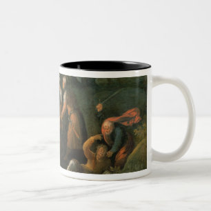 Christus im Garten von Gethsemane Zweifarbige Tasse