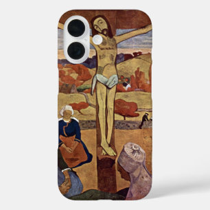 Christus im Gelben by Paul Gauguin, Vintage Fine A iPhone 16 Hülle