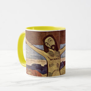 Christus im Gelben von Paul Gauguin, Vintage Fine  Tasse