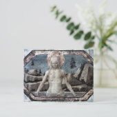 Christus im Grab von Jacopo Bellini Postkarte (Stehend Vorderseite)