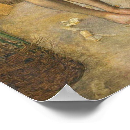 Christus im Haus seiner Eltern Poster (Ecke)