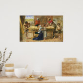 Christus im Haus seiner Eltern Poster (Küche)