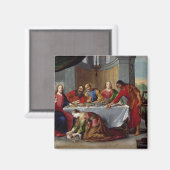Christus im Haus Simon des Pharisees Magnet (Vorderseite/Rückseite)