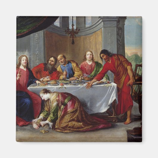 Christus im Haus Simon des Pharisees Magnet (Vorne)