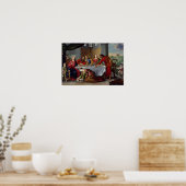 Christus im Haus Simon des Pharisees Poster (Küche)