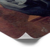 Christus im Haus von Maria und Martha Poster (Ecke)