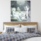 Christus im Haus von Martha und Maria Leinwanddruck (Insitu (Schlafzimmer))