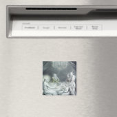 Christus im Haus von Martha und Maria Magnet (In Situ (Geschirrspüler))