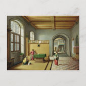 Christus im Haus von Martha und Maria Postkarte (Vorderseite)