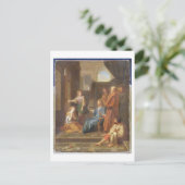 Christus im Haus von Martha und Maria Postkarte (Stehend Vorderseite)