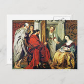 Christus im Haus von Martha und Maria von Bethany Postkarte (Vorne/Hinten)