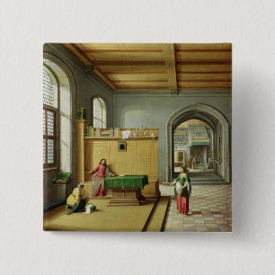 Christus im Haus von Martha und von Mary Button