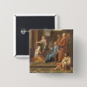 Christus im Haus von Martha und von Mary Button (Vorne & Hinten)