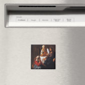 Christus im Haus von Mary & Martha Magnet (In Situ (Geschirrspüler))