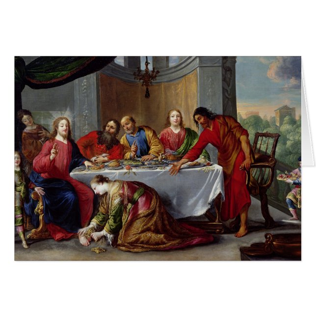 Christus im Haus von Simon der Pharisee (Vorderseite (Horizontal))