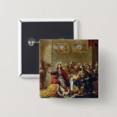 Christus im Haus von Simon der Pharisee, 1660 Button (Vorne & Hinten)