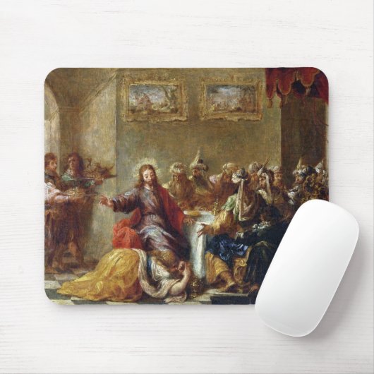 Christus im Haus von Simon der Pharisee, 1660 Mousepad (Mit Mouse)