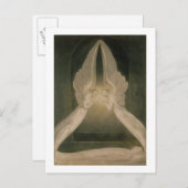 Christus im Sepulcher, bewacht von Engeln Postkarte (Vorne/Hinten)