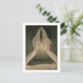 Christus im Sepulcher, bewacht von Engeln Postkarte (Stehend Vorderseite)