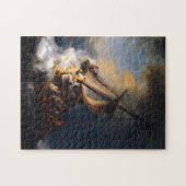 Christus im Sturm am Meer von Galiläa, 1633 Puzzle (Horizontal)