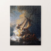 Christus im Sturm am Meer von Galiläa, 1633 Puzzle (Vertikal)