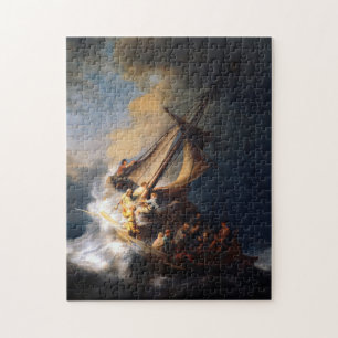 Christus im Sturm am Meer von Galiläa, 1633 Puzzle