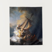 Christus im Sturm am Meer von Galiläa, 1633 Wandteppich (Vorderseite)