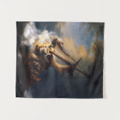 Christus im Sturm am Meer von Galiläa, 1633 Wandteppich (Vorderseite (Horizontal))