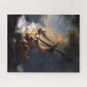 Christus im Sturm am Meer von Galiläa Puzzle (Horizontal)