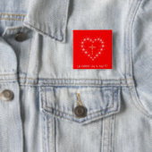 Christus in deinem Herzen Button (Beispiel)