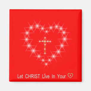 Christus in deinem Herzen Magnet