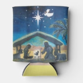 Christus in den Weihnachtsgetränken behalten Dosenkühler (Vorderseite)