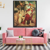 Christus in der Hölle Leinwanddruck (Insitu (Wohnzimmer))