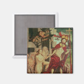 Christus in der Hölle Magnet (Vorderseite/Rückseite)