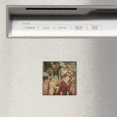 Christus in der Hölle Magnet (In Situ (Geschirrspüler))