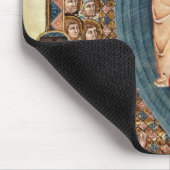 Christus in der Majestät mit Heiligen Mousepad (Ecke)