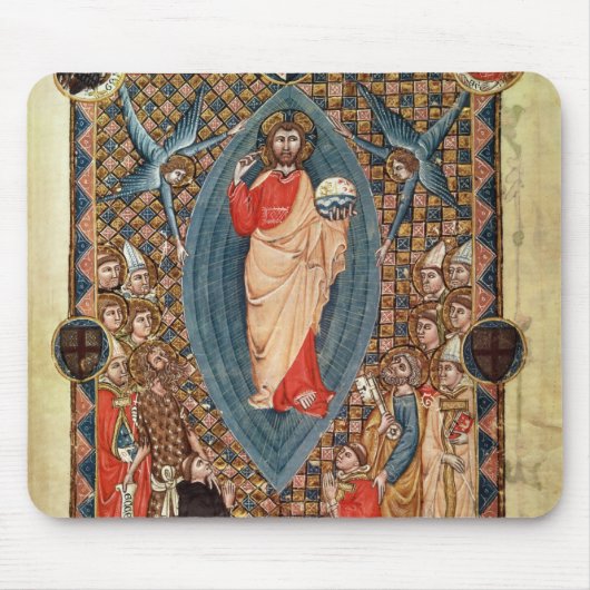 Christus in der Majestät mit Heiligen Mousepad (Vorne)