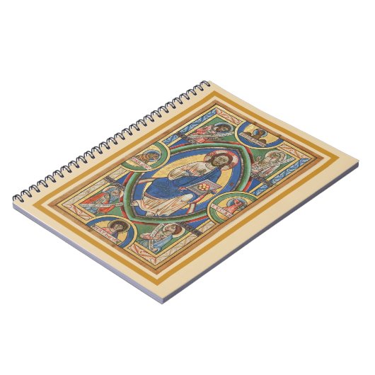 Christus in der Majestät Notizblock (Linke Seite)