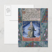 Christus in der Majestät Postkarte (Vorne/Hinten)