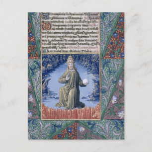 Christus in der Majestät Postkarte