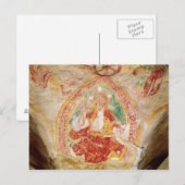 Christus in der Majestät Postkarte (Vorne/Hinten)