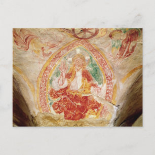 Christus in der Majestät Postkarte