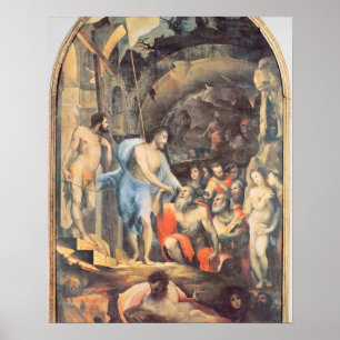 Christus in der Schwebe, c.1530-35 (Platte) Poster