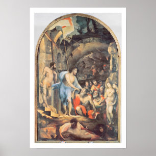 Christus in der Schwebe, c.1530-35 (Platte) Poster