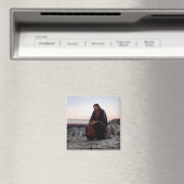 Christus in der Wildnis, Ivan Kramskoi Magnet (In Situ (Geschirrspüler))