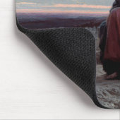 Christus in der Wildnis, Ivan Kramskoi Mousepad (Ecke)