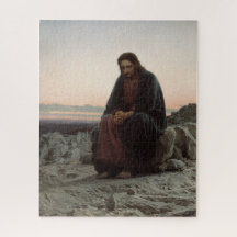 Christus in der Wildnis - Ivan Kramskoy