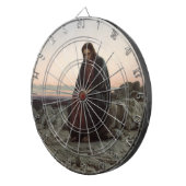 Christus in der Wildnis (von Ivan Kramskoi) Dartscheibe (Vorderseite rechts)