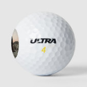 Christus in der Wildnis (von Ivan Kramskoi) Golfball (Logo)