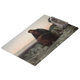 Christus in der Wildnis (von Ivan Kramskoi) Klemmbrett